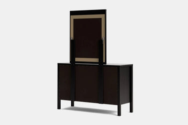 Andes 6 Drawer Dresser & Mirror- Ash at Online8 Furniture Auckland NZ