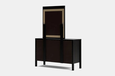 Andes 6 Drawer Dresser & Mirror - Pine at Online8 Furniture Auckland NZ