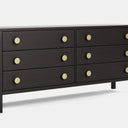 Andes 6 Drawer Wide Lowboy - Ash at Online8 Furniture Auckland NZ
