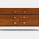 Andes 6 Drawer Wide Lowboy - Pine at Online8 Furniture Auckland NZ