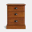 Andorra 3 Drawer Bedside - NZ Made at Online8 Furniture Auckland NZ