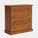 Andorra 4-Drawer Tallboy - NZ Made at Online8 Furniture Auckland NZ