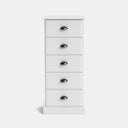 Andorra 5 Drawer Lingerie Chest - NZ Made at Online8 Furniture Auckland NZ