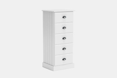 Andorra 5 Drawer Lingerie Chest - NZ Made at Online8 Furniture Auckland NZ