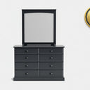 Andorra 8-Drawer Dresser & Mirror - NZ Made at Online8 Furniture Auckland NZ