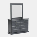 Andorra 8-Drawer Dresser & Mirror - NZ Made at Online8 Furniture Auckland NZ
