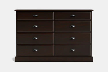 Andorra 8-Drawer Lowboy - NZ Made at Online8 Furniture Auckland NZ