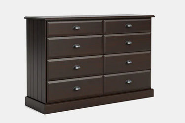 Andorra 8-Drawer Lowboy - NZ Made at Online8 Furniture Auckland NZ