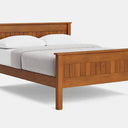 Andorra High Foot Panelled Bed - NZ Made at Online8 Furniture Auckland NZ