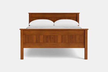 Andorra High Foot Panelled Bed - NZ Made at Online8 Furniture Auckland NZ