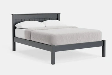Andorra Low Foot Panelled Bed - NZ Made at Online8 Furniture Auckland NZ