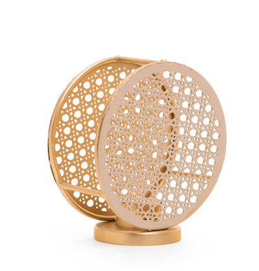 Andras Metal and Enamel Tealight Holder at Online8 Furniture Auckland NZ