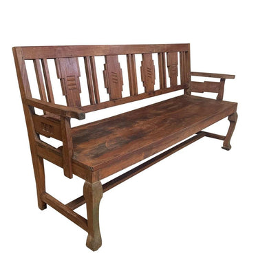 Aneik Wooden Bench Seat at Online8 Furniture Auckland NZ