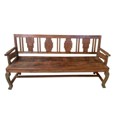 Aneik Wooden Bench Seat at Online8 Furniture Auckland NZ