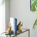 Angel Wing Book Ends - Gold at Online8 Furniture Auckland NZ