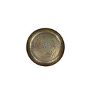 ANKARA Hammered Low Bowl - Vintage Brass Finish at Online8 Furniture Auckland NZ