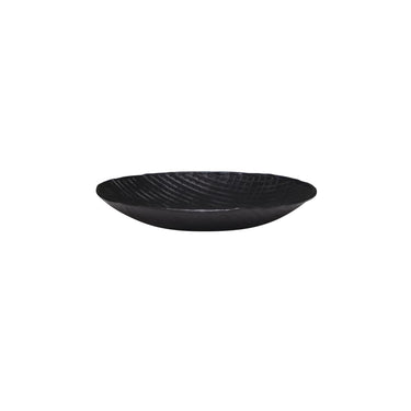 ANKARA Round Plate - Black at Online8 Furniture Auckland NZ