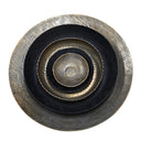 ANKARA Round Plate Small - Vintage Brass Finish at Online8 Furniture Auckland NZ