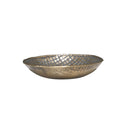 ANKARA Round Plate Small - Vintage Brass Finish at Online8 Furniture Auckland NZ