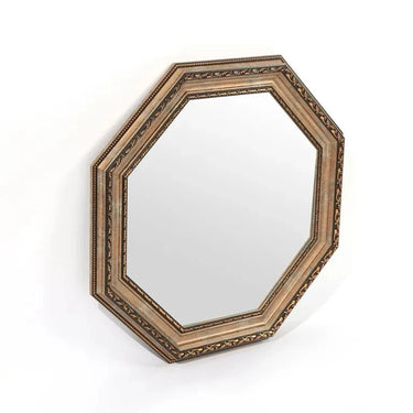 Antico Hexagon Wall Mirror at Online8 Furniture Auckland NZ