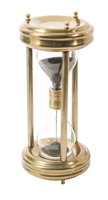 Antique Aluminum Sand Timer - 33cm at Online8 Furniture Auckland NZ