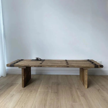 Antique Elm Door Coffee Table at Online8 Furniture Auckland NZ