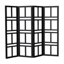 Antique Elm Room Divider - Black at Online8 Furniture Auckland NZ