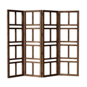 Antique Elm Room Divider - Walnut at Online8 Furniture Auckland NZ