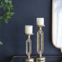 Antique Gold Candle Holder at Online8 Furniture Auckland NZ