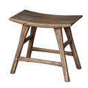 Antique Stool _ Elm at Online8 Furniture Auckland NZ