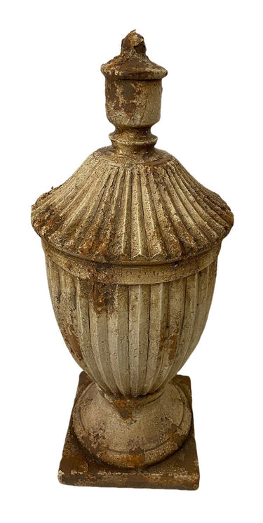 Antique Urn with Lid - indoor/outdoor at Online8 Furniture Auckland NZ