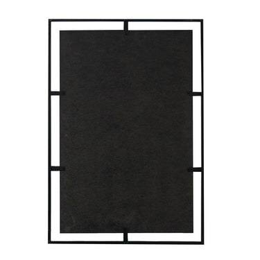 Antique Wall Mirror with Metal Frame at Online8 Furniture Auckland NZ
