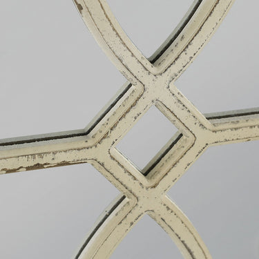 Antique White Carved Wall Mirror Set/2 at Online8 Furniture Auckland NZ