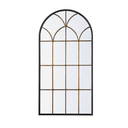 Antiqued Metal Wall & Floor Mirror - 1665mm at Online8 Furniture Auckland NZ