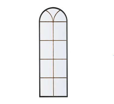Antiqued Metal Wall | Floor Mirror - 189cm at Online8 Furniture Auckland NZ