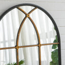 Antiqued Metal Wall Mirror - 1195mm at Online8 Furniture Auckland NZ