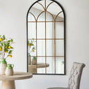 Antiqued Metal Wall Mirror - 1195mm at Online8 Furniture Auckland NZ