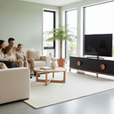 Antler 4 Door Entertainment Unit at Online8 Furniture Auckland NZ