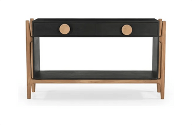 Antler 2 Drawer Console Table at Online8 Furniture Auckland NZ