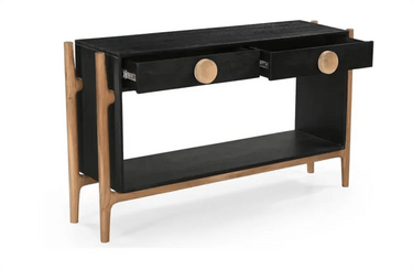 Antler 2 Drawer Console Table at Online8 Furniture Auckland NZ