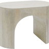ARC Side Table - Milk Wash at Online8 Furniture Auckland NZ