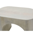 ARC Side Table - Milk Wash at Online8 Furniture Auckland NZ