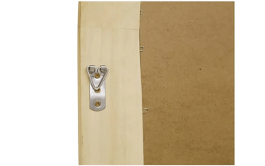 ARC Wooden Mirror - White Washed at Online8 Furniture Auckland NZ