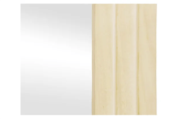 ARC Wooden Mirror - White Washed at Online8 Furniture Auckland NZ
