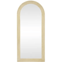 ARC Wooden Mirror - White Washed at Online8 Furniture Auckland NZ
