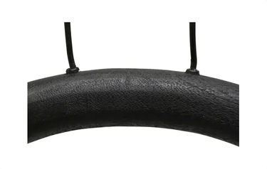 ARC Wooden Pendant Light - Black Sandblast at Online8 Furniture Auckland NZ