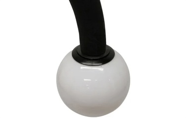 ARC Wooden Pendant Light - Black Sandblast at Online8 Furniture Auckland NZ