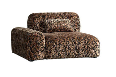 Arcadia Leopard Print Sectional 3 Seat Sofa at Online8 Furniture Auckland NZ