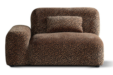 Arcadia Leopard Print Sectional 3 Seat Sofa at Online8 Furniture Auckland NZ