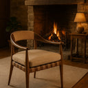 Arcadia Occasional Chair: Ash Wood at Online8 Furniture Auckland NZ